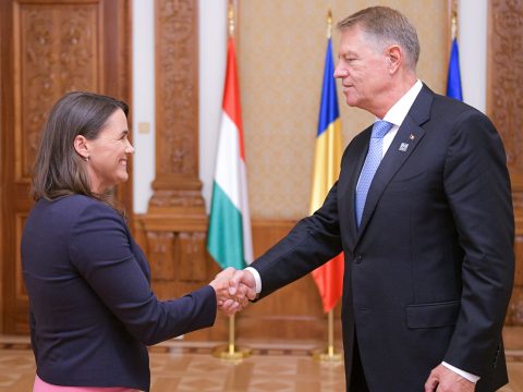 Bukarestbe látogat szerdán Novák Katalin magyar köztársasági elnök