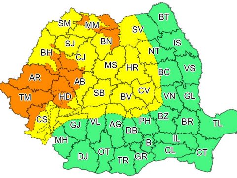 Felhőszakadásokra és viharos erejű szélre figyelmeztetnek a meteorológusok