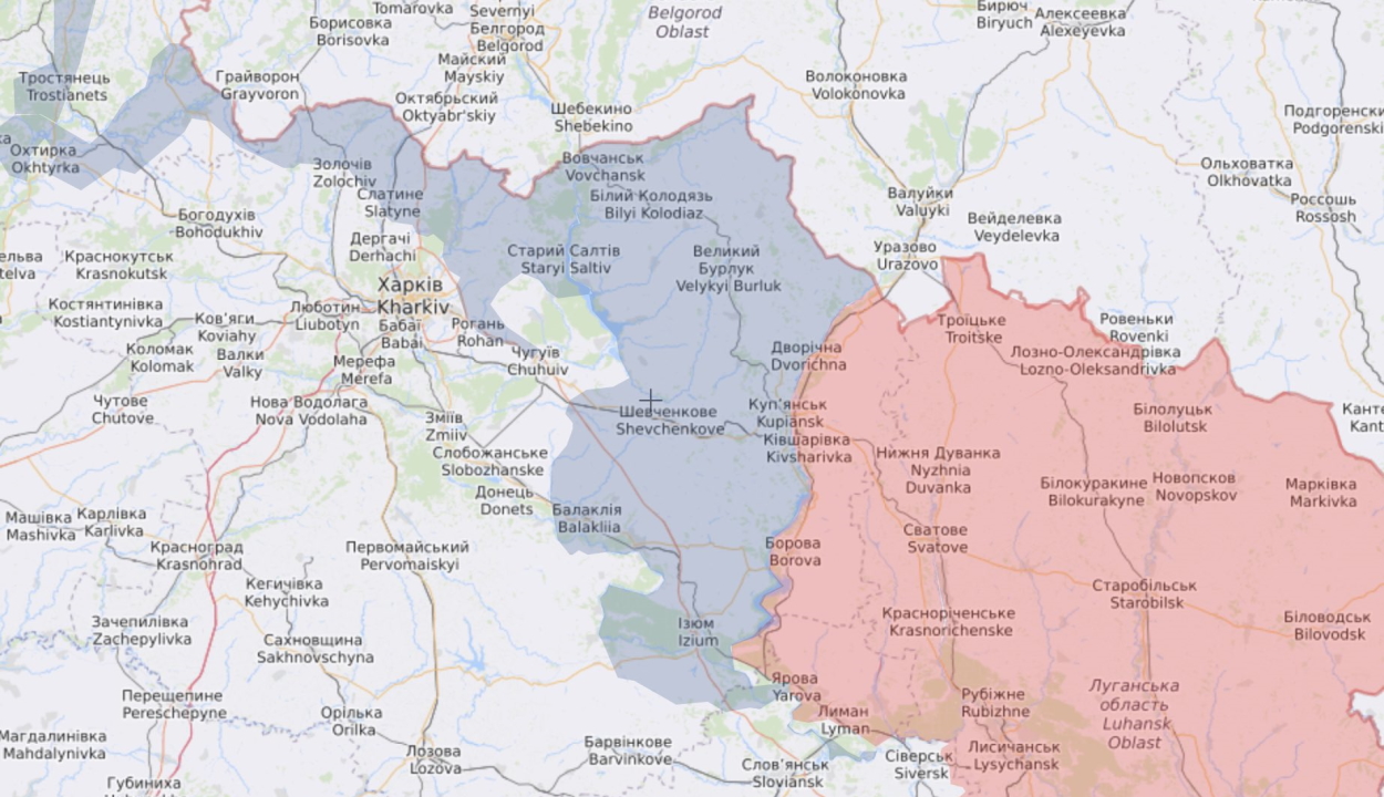 Harkivi kormányzó: az ukrán erők elérték az orosz határt