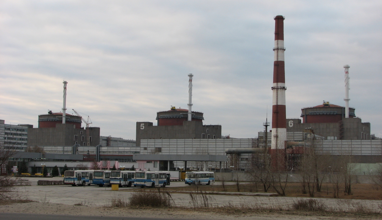 Ismét egymást vádolják a zaporizzsjai atomerőmű ágyúzásával az oroszok és az ukránok