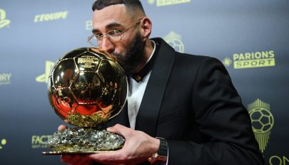 A francia Karim Benzema nyerte az Aranylabdát