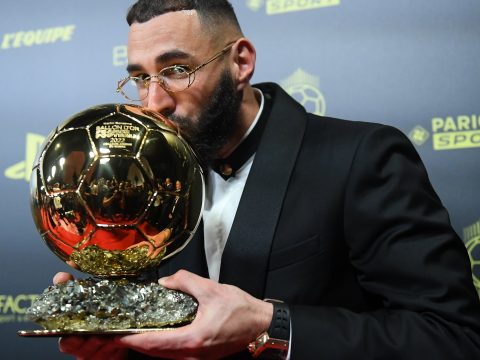 A francia Karim Benzema nyerte az Aranylabdát
