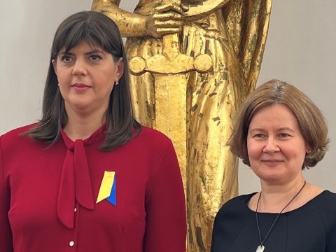 Hivatalos romániai látogatásra érkezett Laura Codruţa Kövesi európai főügyész