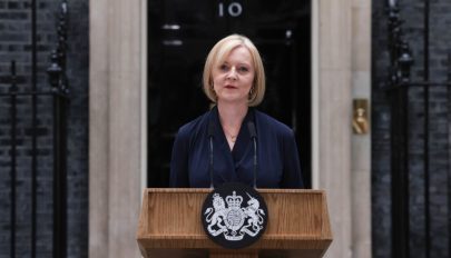 Lemondott Liz Truss brit miniszterelnök