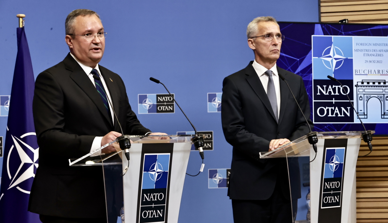 Jens Stoltenberg NATO-főtitkárral folytatott megbeszélést Nicolae Ciucă