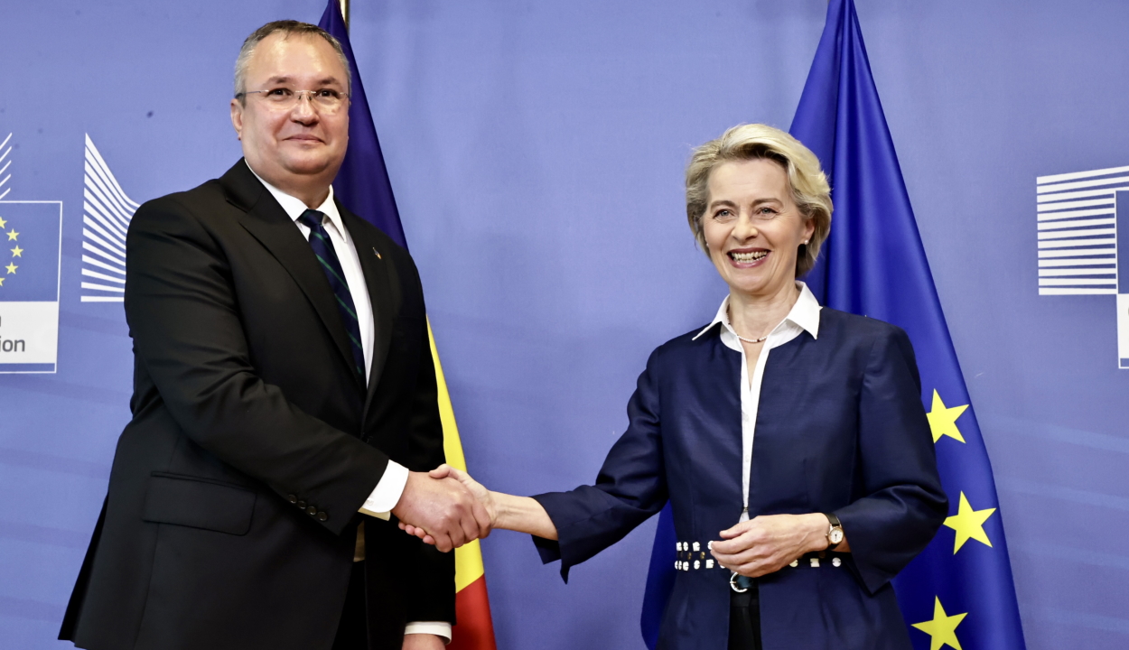Ursula von der Leyennel tárgyalt Brüsszelben a román miniszterelnök