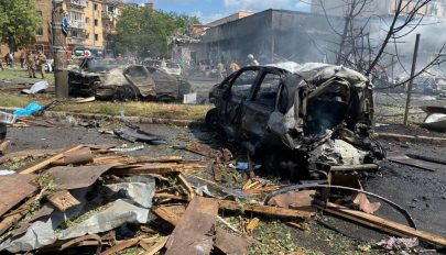 Az orosz erők ismét ukrán nagyvárosokat támadtak kedden