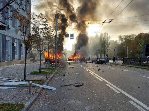 FRISSÍTVE: Robbanások rázták meg Kijevet és több ukrán várost