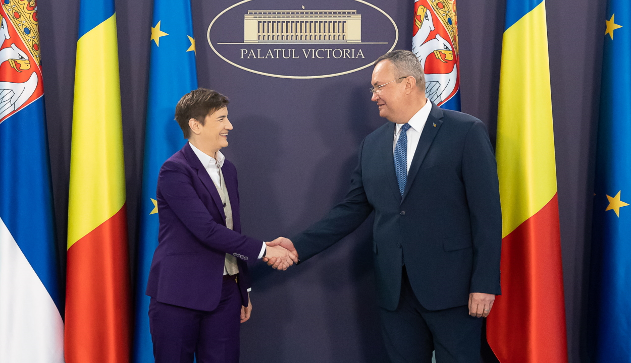 Ciucă energetikai és közlekedési projektekről tárgyalt a szerb miniszterelnökkel
