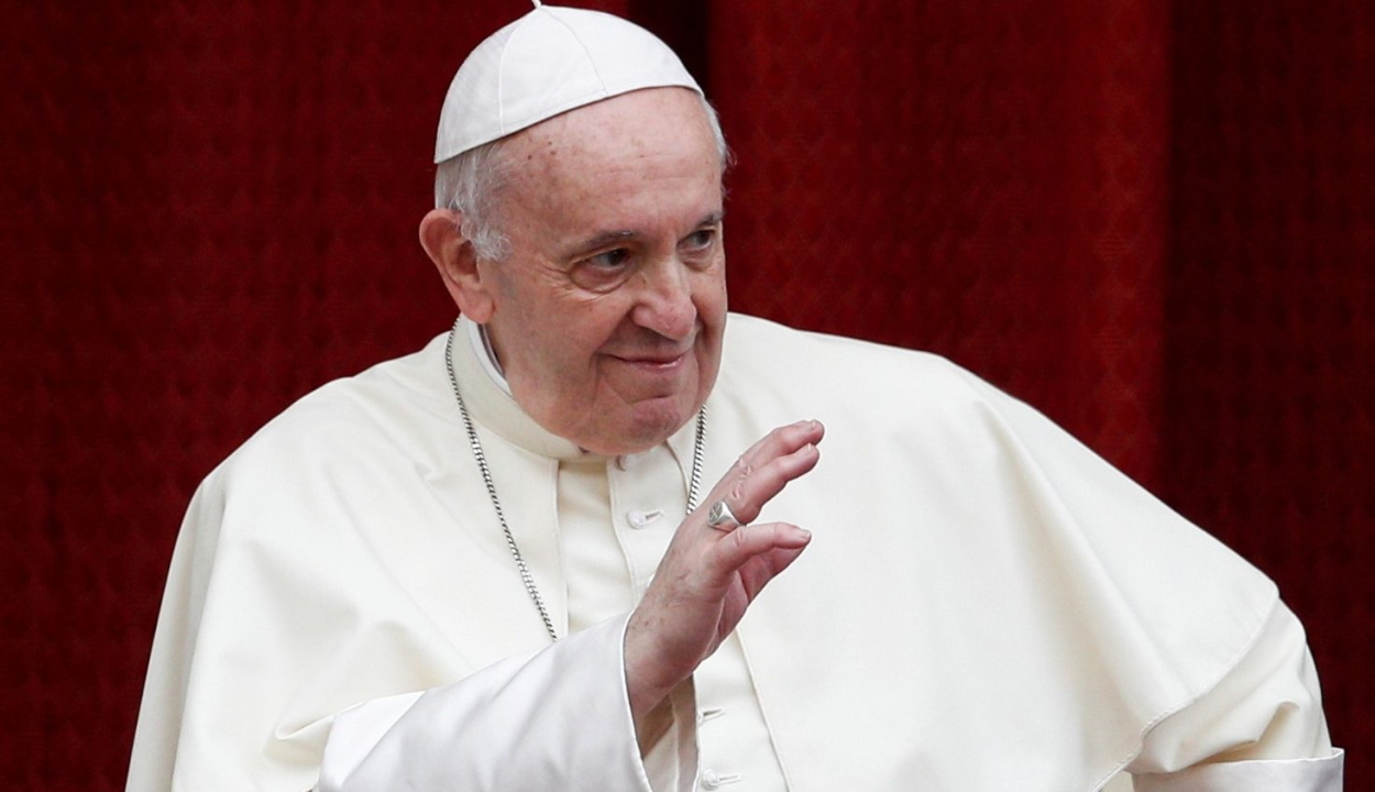 Ferenc pápa: béke nélkül mindannyian vereséget szenvedünk