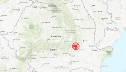 Az utóbbi két év legerősebb földrengése rázta meg Románia délkeleti részét