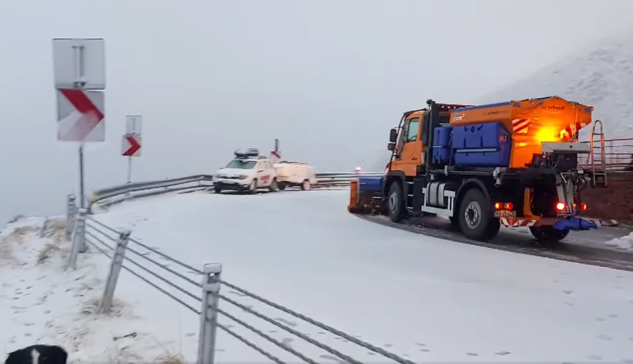 Lezárták a forgalom elől a Transzalpina és a Transzfogaras bizonyos szakaszait