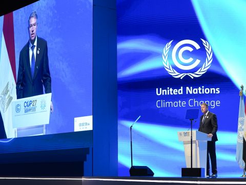 Iohannis: az éghajlatváltozással kapcsolatos tétlenség sokkal többe kerül, mint a cselekvés