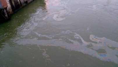 Hat kilométer hosszan húzódó olajfoltokat észleltek a Dunán