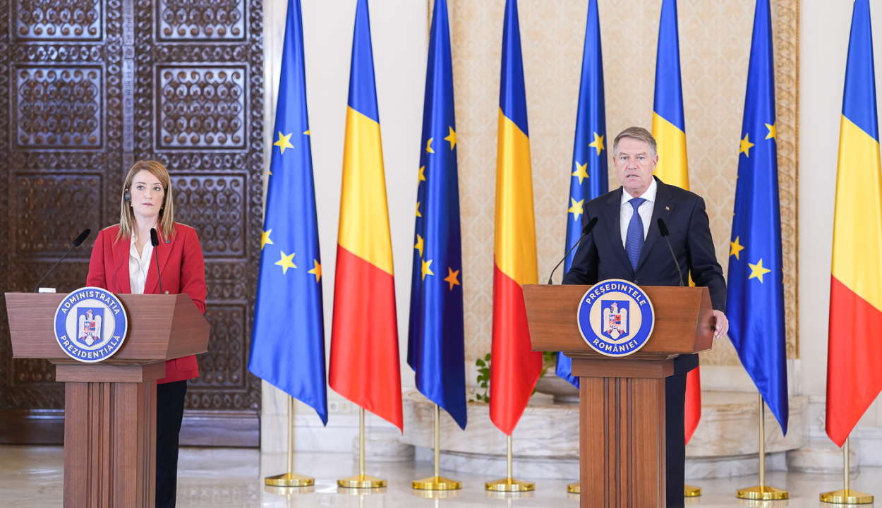 Roberta Metsola Bukarestben: Romániának a schengeni övezetben a helye