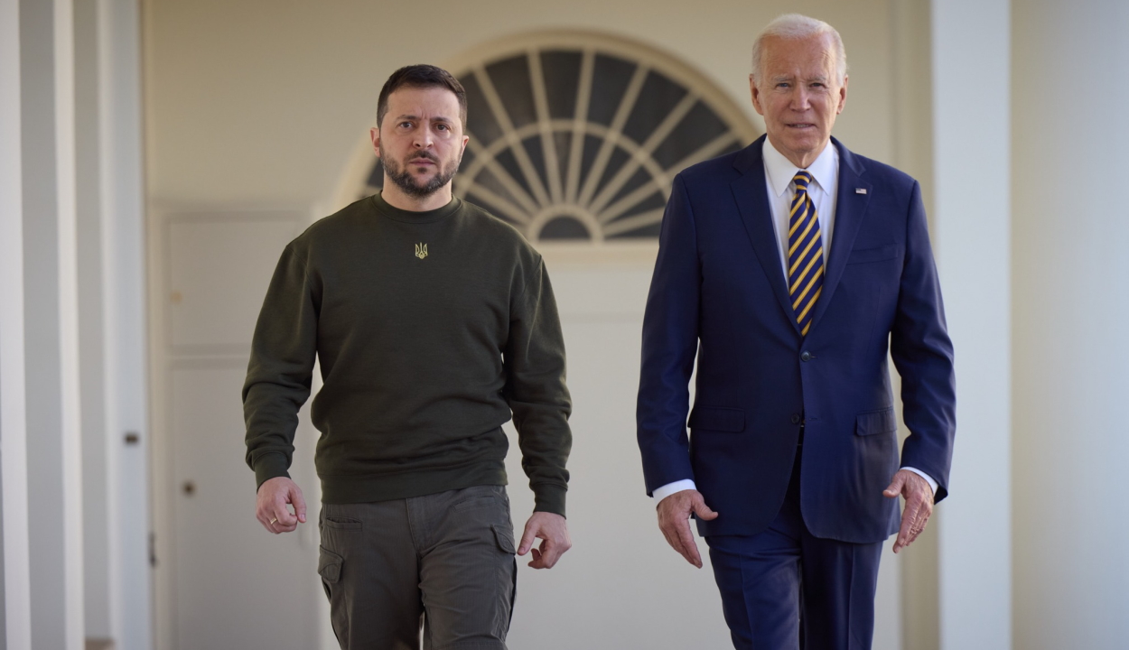 Zelenszkij-Biden találkozó: Washington Patriot légvédelmi rakétarendszert küld Ukrajnának