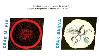 Deák M. Ria és Deák Barna közös kiállítása a Lábasházban