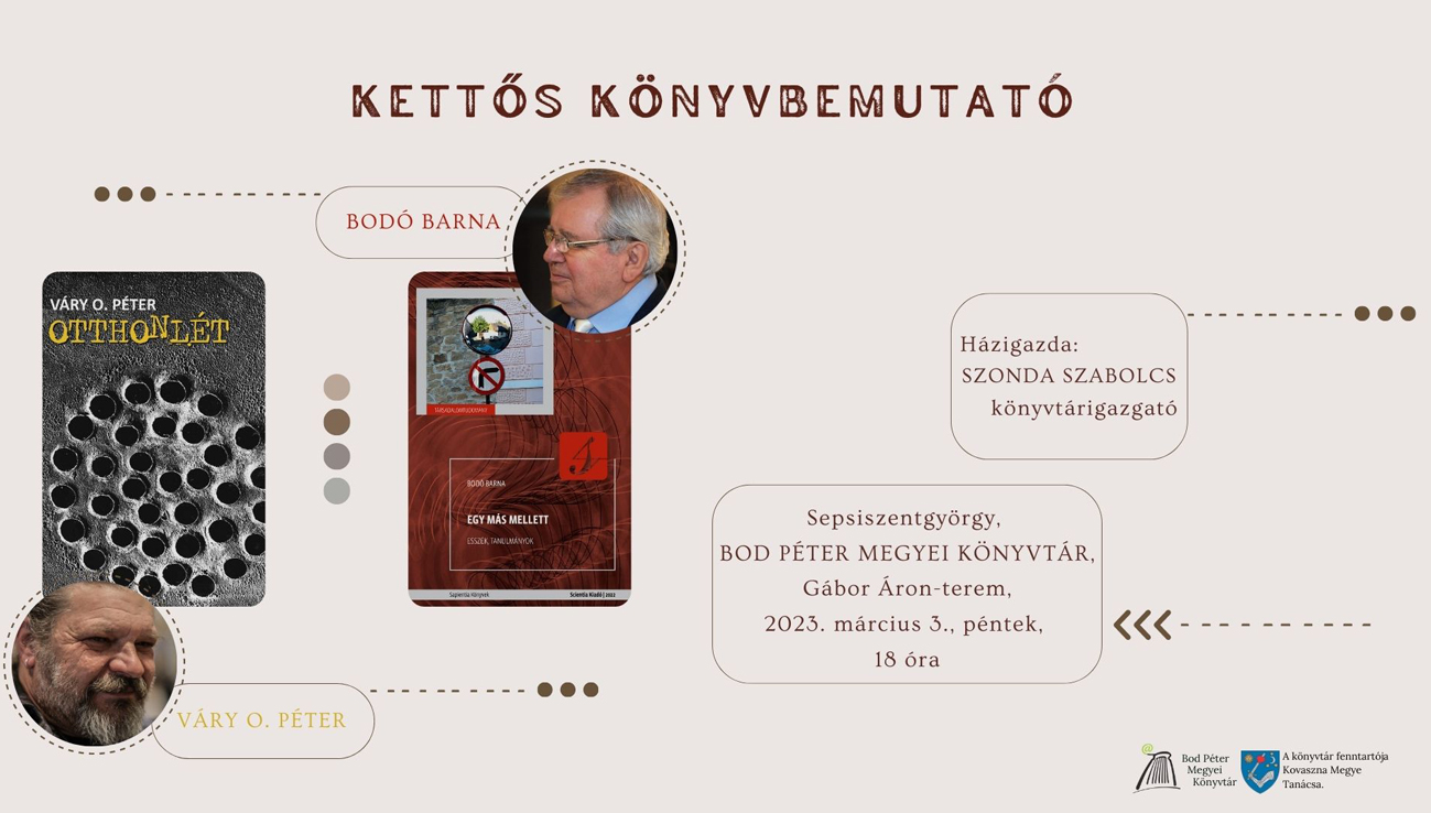 Kettős könyvbemutató a könyvtárban