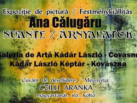 Călugăru Ana kiállítása Kovásznán