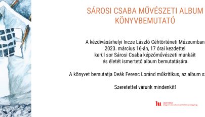 Sárosi Csaba művészeti album bemutatója