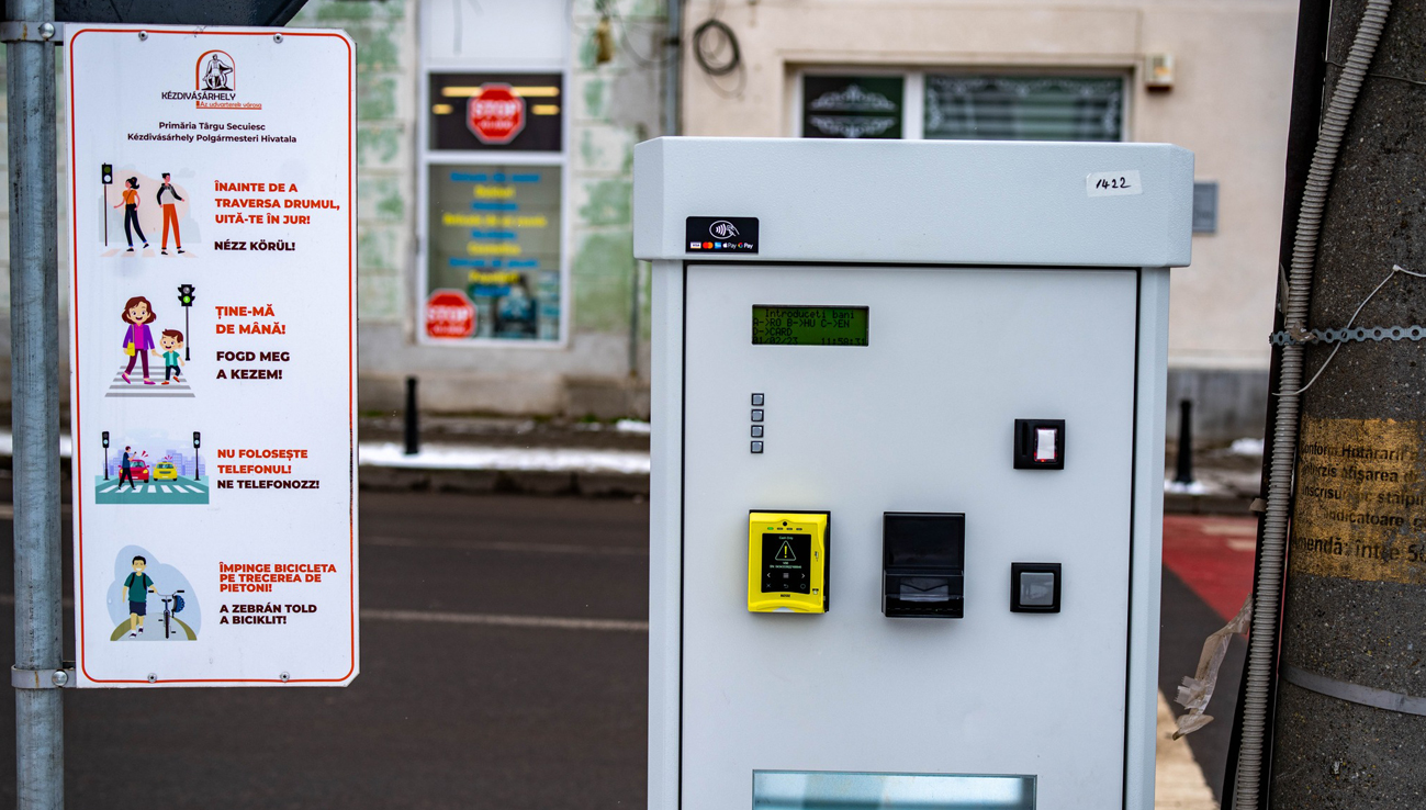 Kézdivásárhelyen megéri parkolóbérletet vásárolni