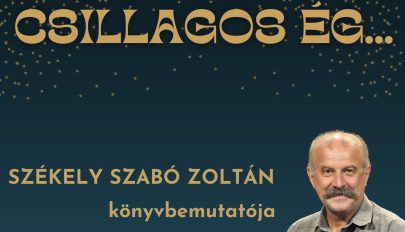Székely Szabó Zoltán könyvbemutatója