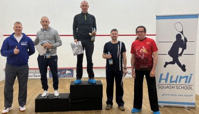 Ifik és veteránok squash-versenyei