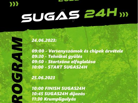 Szombaton SUGÁS24H