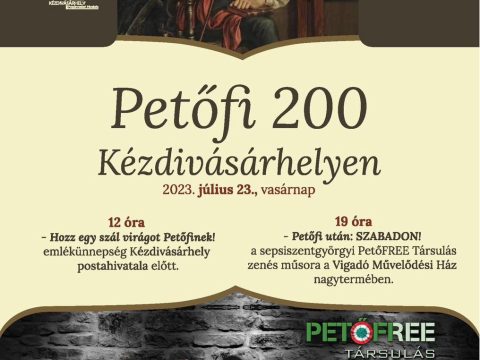 Hozz egy szál virágot Petőfinek • Petőfi 200 Kézdivásárhelyen