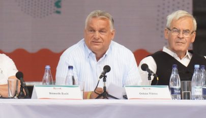 Orbán Viktor Tusványoson: elmozdult a világ erőegyensúlya