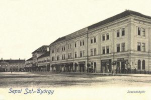 A Székely Mikó Kollégium 1903-ban (korabeli képeslap)