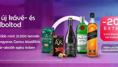 Az eMAG elindítja a Drinks & Coffee Shop-ot, ahol italok, borok és kávé lesz kapható és a több mint 21.000 termék azonnal elérhető lesz az ügyfelek számára (x)