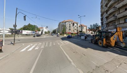 Kezdődik az útfelújítás a Grigore Bălan és az 1918. December 1. utcák kereszteződésénél