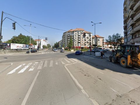Kezdődik az útfelújítás a Grigore Bălan és az 1918. December 1. utcák kereszteződésénél
