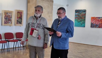 Kőrösi Sándor Zoltán egyéni tárlatát nyitották meg a céhtörténeti múzeumban