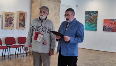 Kőrösi Sándor Zoltán egyéni tárlatát nyitották meg a céhtörténeti múzeumban