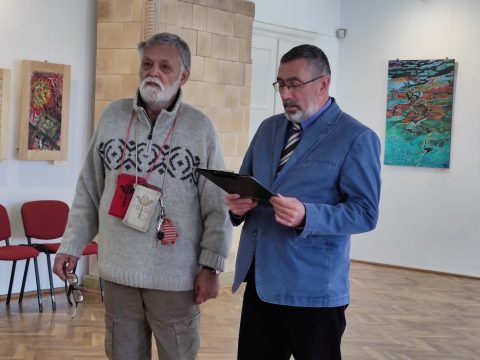 Kőrösi Sándor Zoltán egyéni tárlatát nyitották meg a céhtörténeti múzeumban