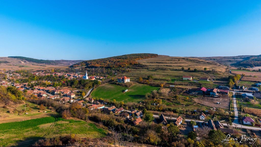 A magyarózdi terápiás otthon madártávlatból. Fotó: Bonus Pastor Alapítvány