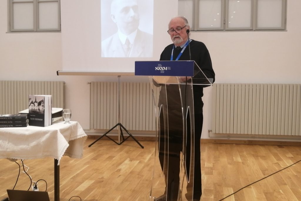 László Attila professzor mutatta be neves elődje életét és munkásságát. Fotó: Bodor Tünde
