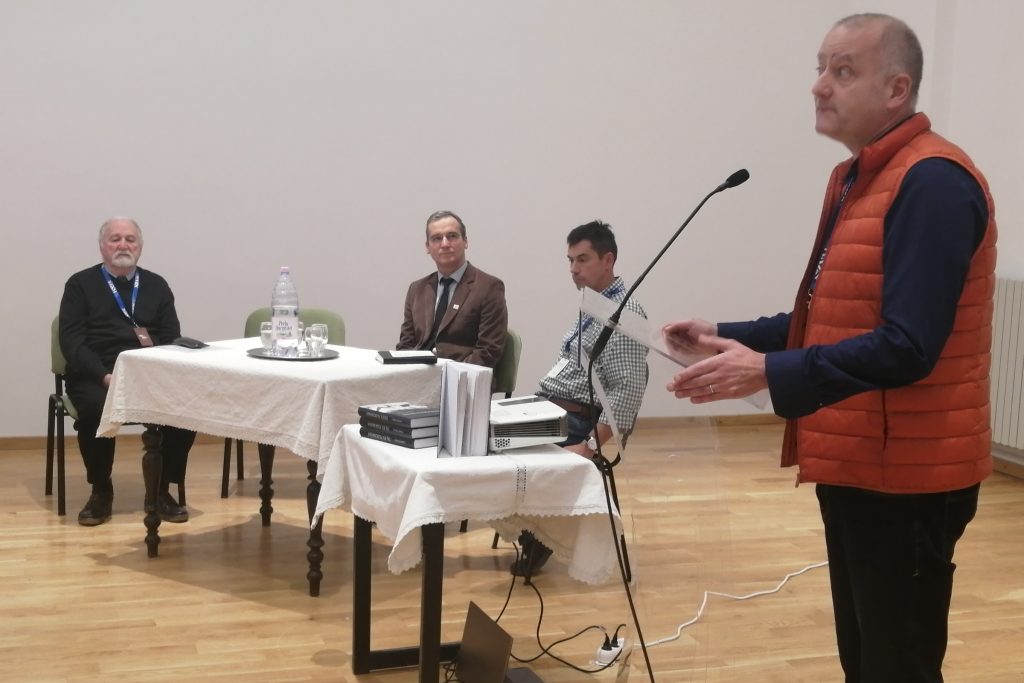 A Pósta Béla Egyesület elnöke, Molnár Kovács Zoltán. Fotó: Bodor Tünde