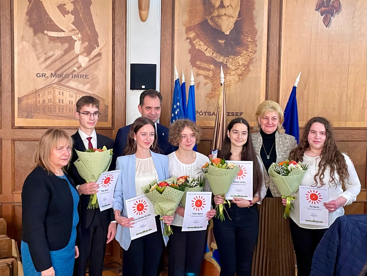 A Székely Mikó Kollégium öt végzőse vehette át a Szent György kiválósági ösztöndíjat