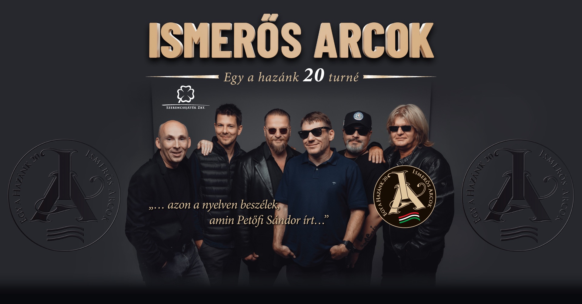 Ismerős Arcok-koncert a Vigadóban