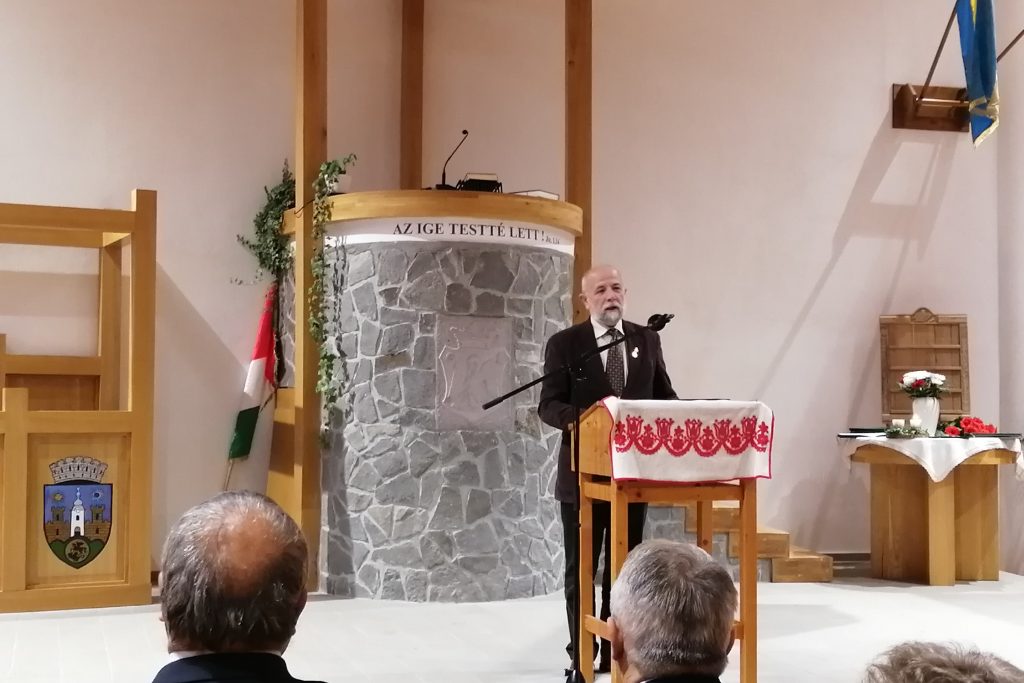 Burus Siklódi Botond, az RMPSZ országos elnöke. Fotó: Bodor Tünde