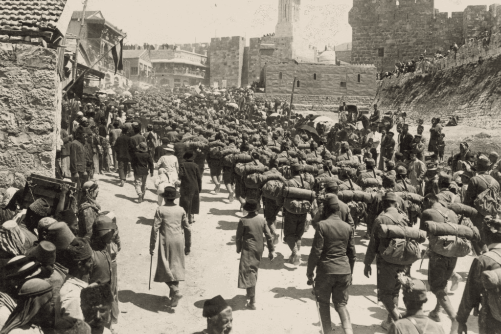 Román katonák az első világháborúban. Fotó: Pleniceanu Egyesület