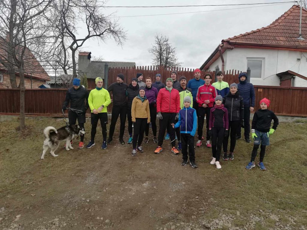 A közösségi futás résztvevői. Fotó: Dimény-Haszmann Árpád
