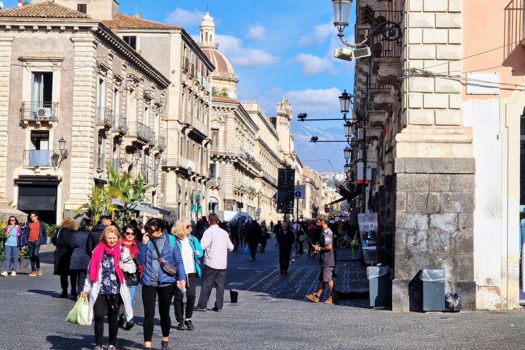 Februárban még elviselhető a töneg a Via Etnán