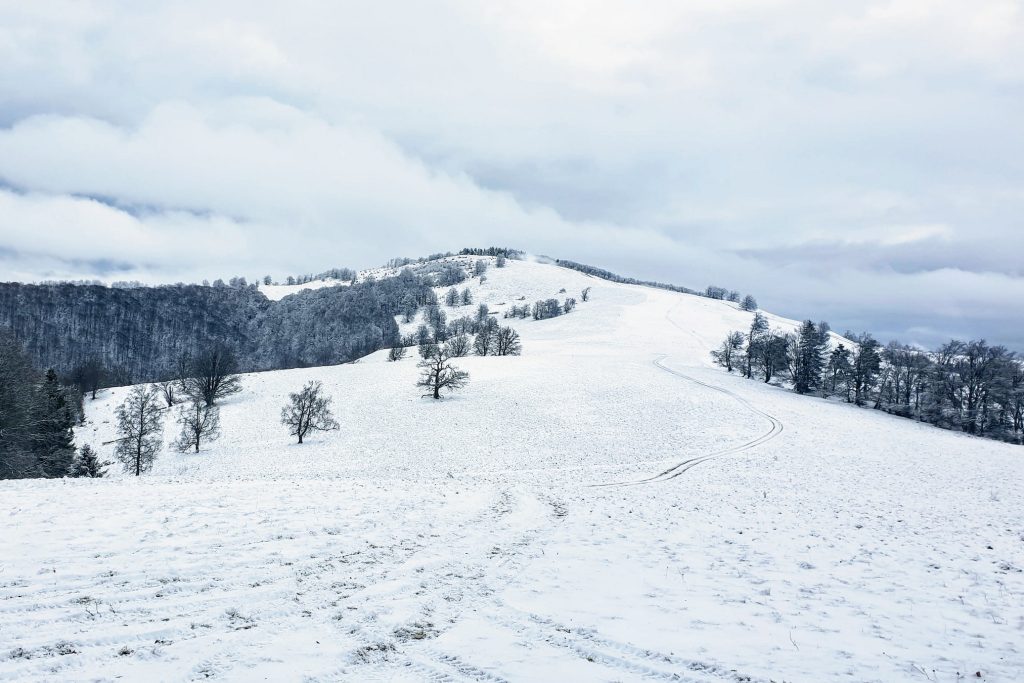 A Bodok-tető 2020 decemberében... Fotó: Kocsis Károly