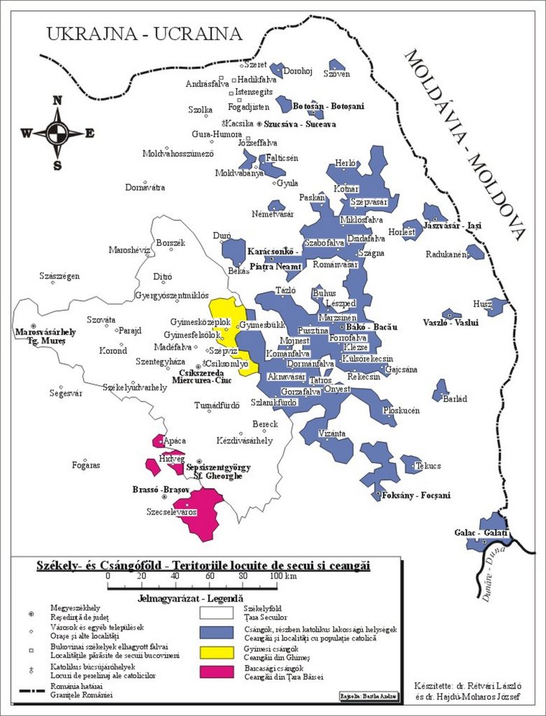 Moldvai magyar települések. Fotó: nyest.hu
