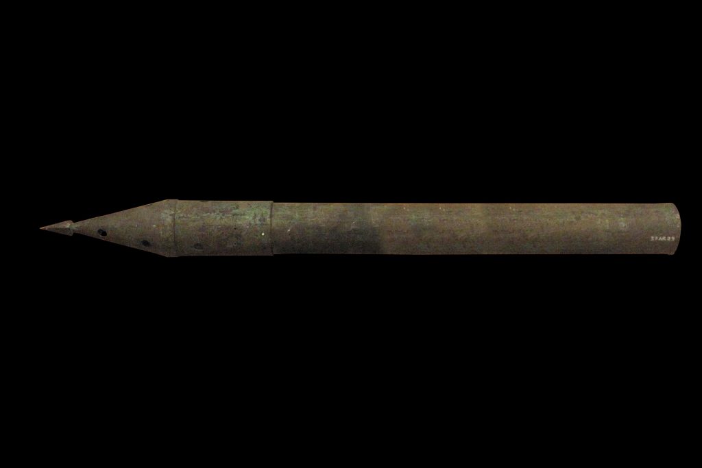 1803 és 1815 között használt Congreve-rakéta. Musée National de la Marine, Párizs