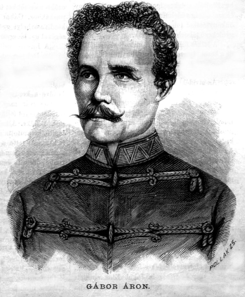 Gábor Áron a Vasárnapi Újság 1881. április 11-i számában. Fotó: OSZK EPA